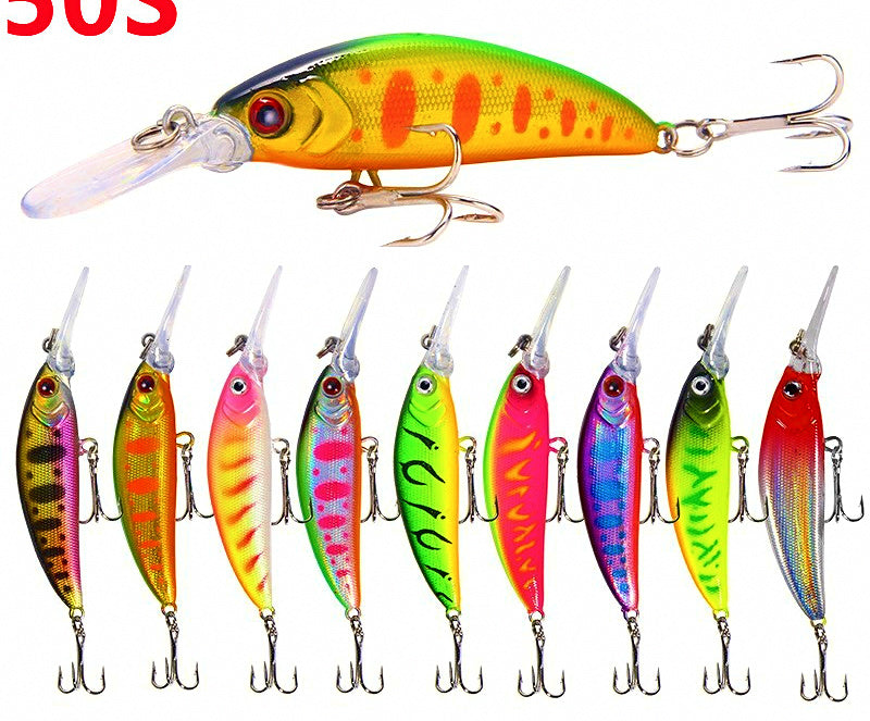 Micro Deep Diving Sinking Minnow Lure, Long Lip – product photo