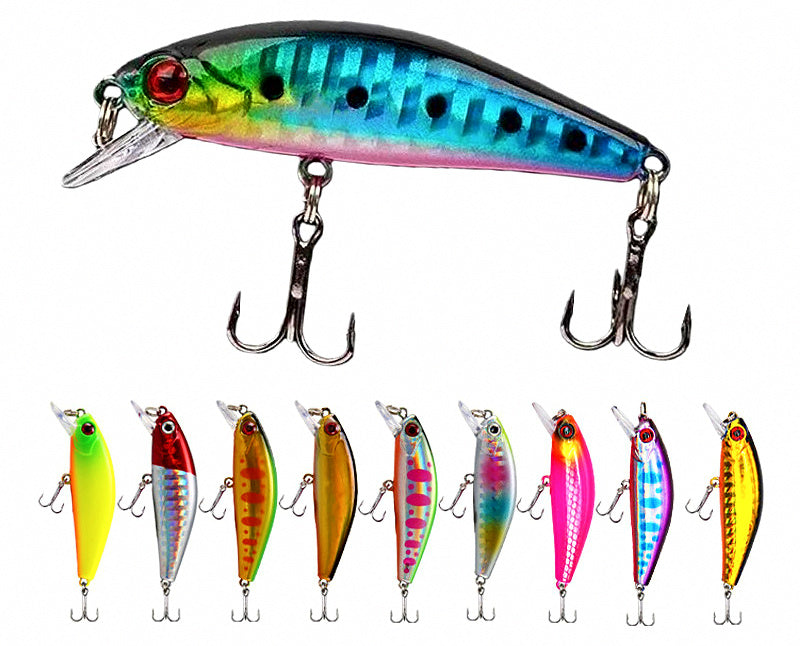 Sinking Minnow Lure, 5.5 cm (2.2 in) 6.5 g (0.23 oz) – product photo