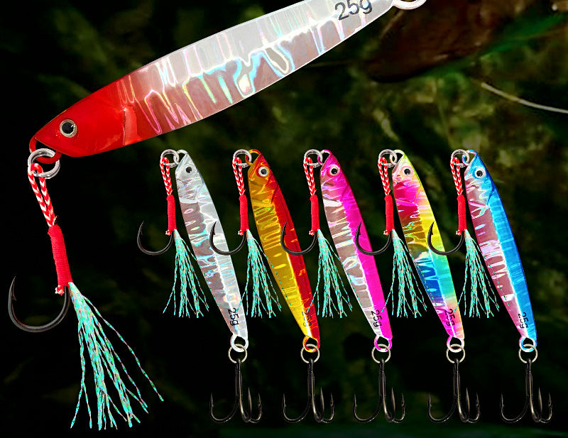 Long Casting Asymmetrical Metal Jig, 10–80 g (0.35–2.8 oz) – product photo