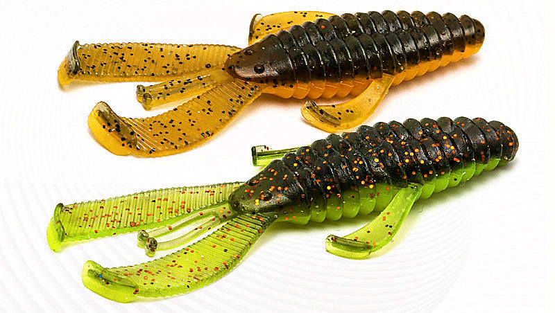Shrimp Soft Bait for Texas Rig, 2.6 & 3.0 in, 8-Pack – product photo