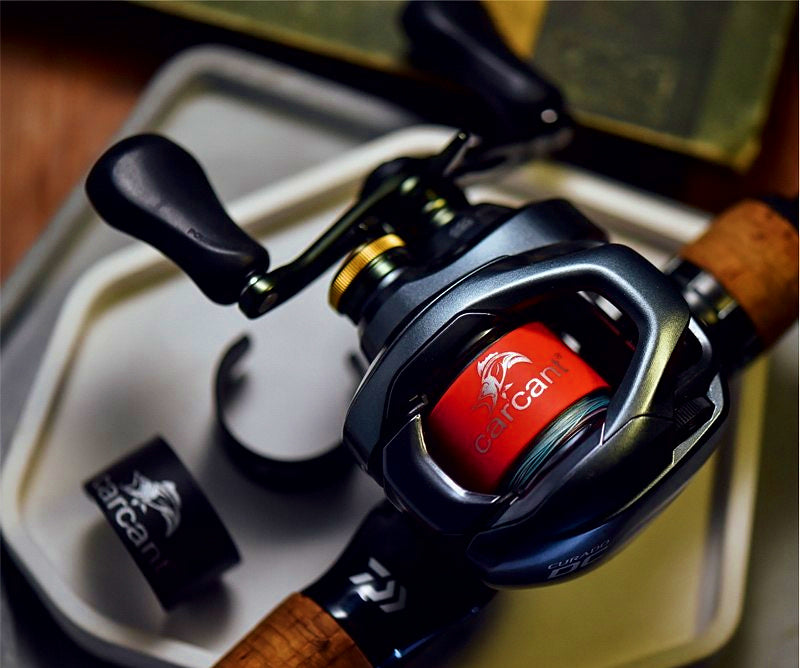 Reel Line Clip Sticker for Baitcaster & Spinning Reels – product photo