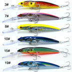 Floating Double-Head Topwater Lure, 24 cm (9.4 in) 83 g – product photo