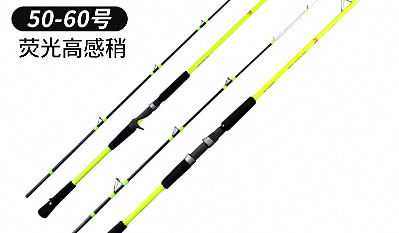 Carbon Jigging Boat Rod, 2-Piece, 2.1 m / 2.4 m (6.9 / 7.9 ft) – product photo