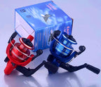 HZ1000 Spinning Reel with Metal Head, Red or Blue – product photo