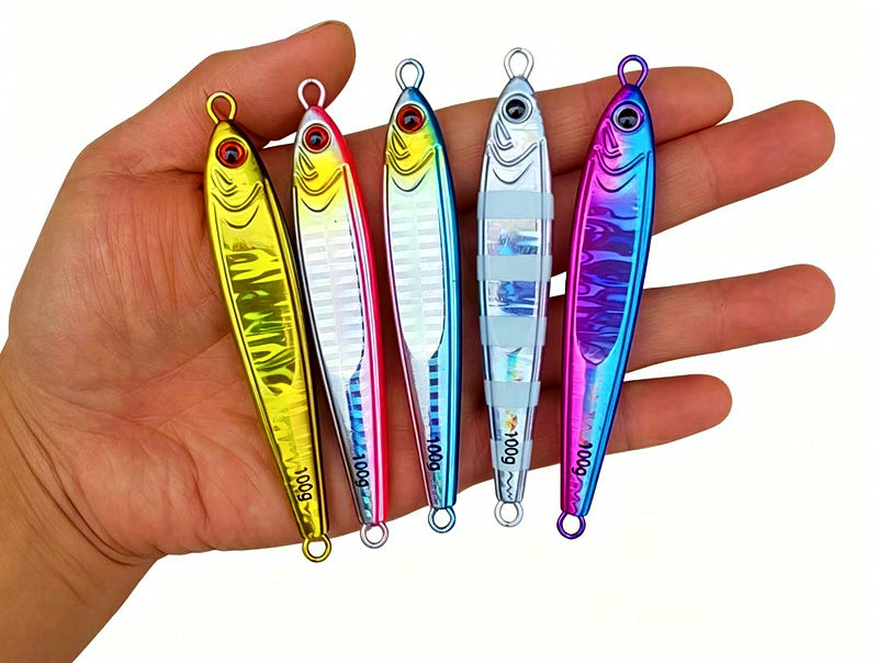 Metal Jig with Single Hook, 100–180 g (3.5–6.3 oz) – product photo