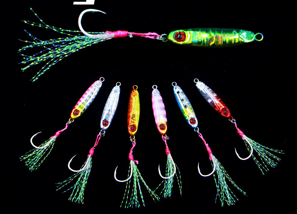 Mini Metal Jig, 32 mm, 5.5 g (0.19 oz), Single Hook – product photo