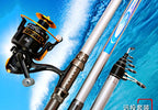 Telescopic Surf Casting Rod, Extra Hard Carbon, 3.6–5.7 m – product photo
