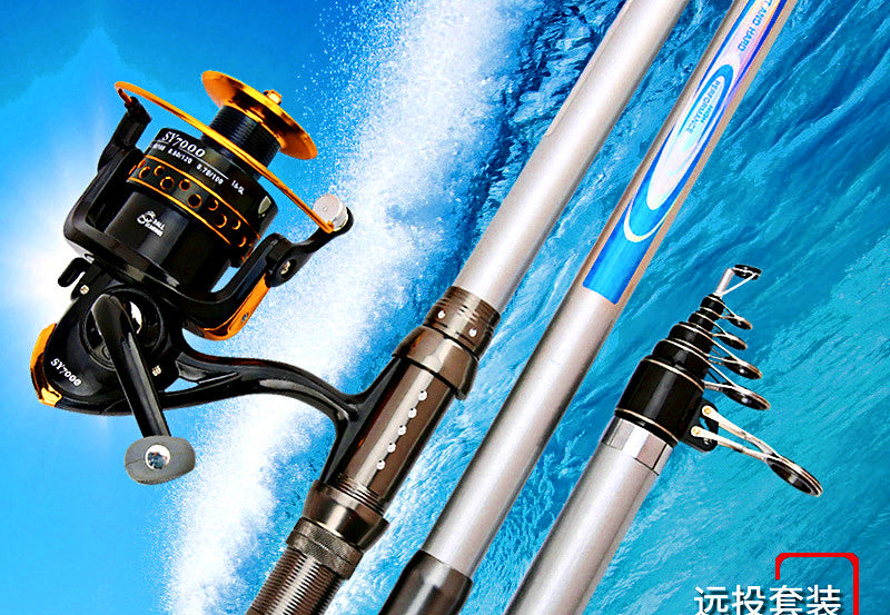 Telescopic Surf Casting Rod, Extra Hard Carbon, 3.6–5.7 m – product photo