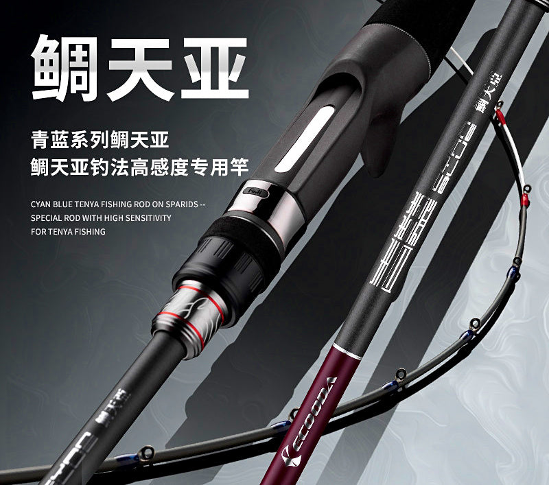 2-Piece Carbon Boat Spinning & Casting Rod, 2.29–2.39 m – product photo