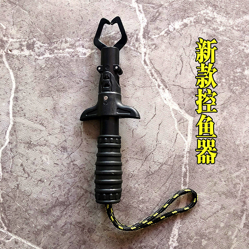 Stainless Steel Fish Gripper, Straight Handle – product photo