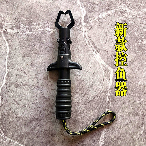 Stainless Steel Fish Gripper, Straight Handle – product photo
