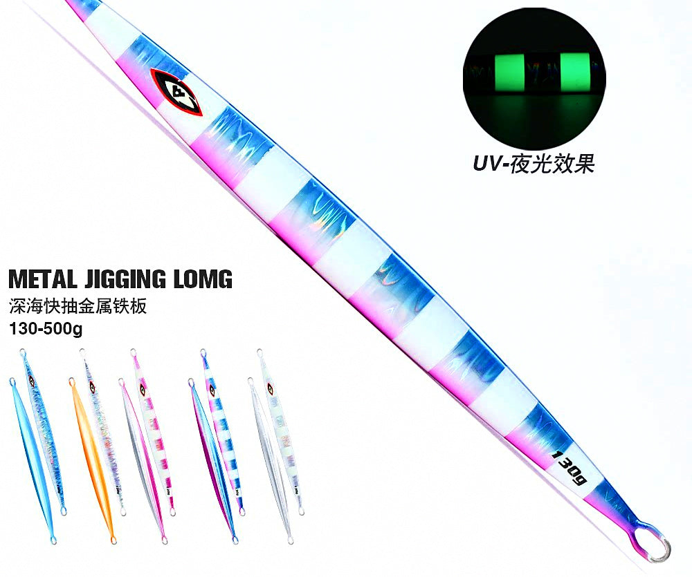 Slow Pitch Metal Jig, 130–500 g (4.6–17.6 oz) – product photo