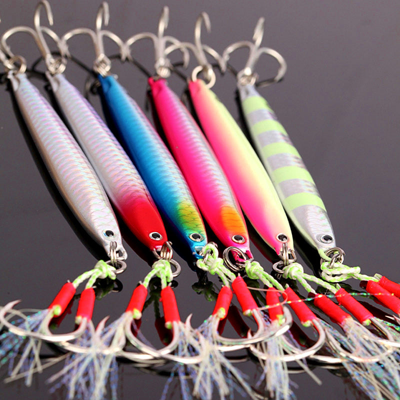 Metal Jig with Double Hooks, 40–80 g (1.4–2.8 oz) – product photo