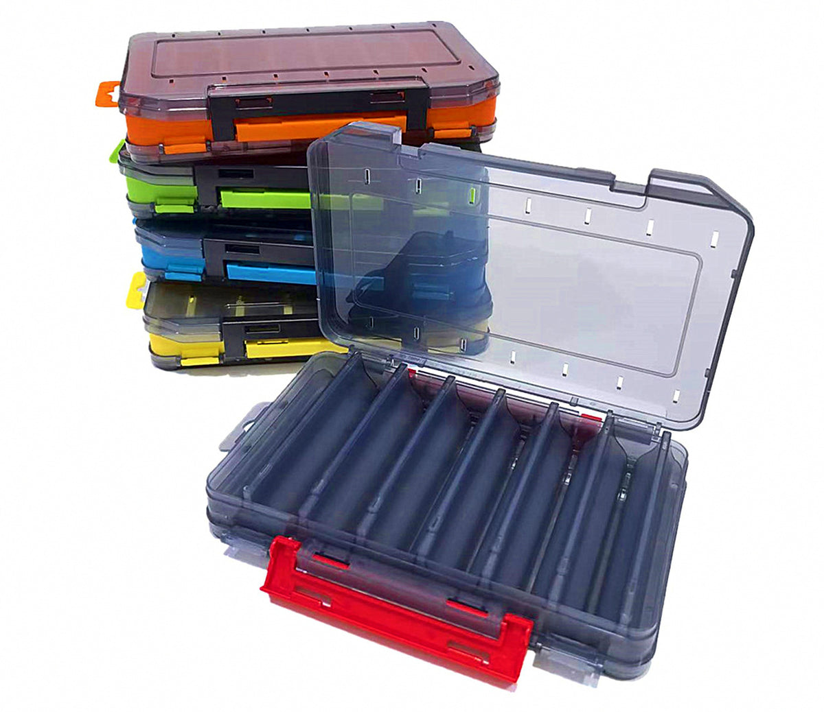 Double-Sided Plastic Lure Storage Box, Large or Small – product photo