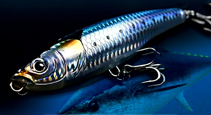Sinking Pencil Lure, 115–125 mm, 52–78 g (1.8–2.75 oz) – product photo