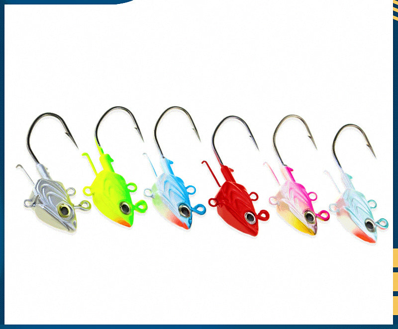 Lead Head Jig Soft Bait Lures, 2-Pack, 30–50 g (1.1–1.8 oz) – product photo