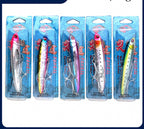 Sinking Pencil Lure, 130 mm (5.1 in) 80 g (2.8 oz), Treble Hooks – product photo