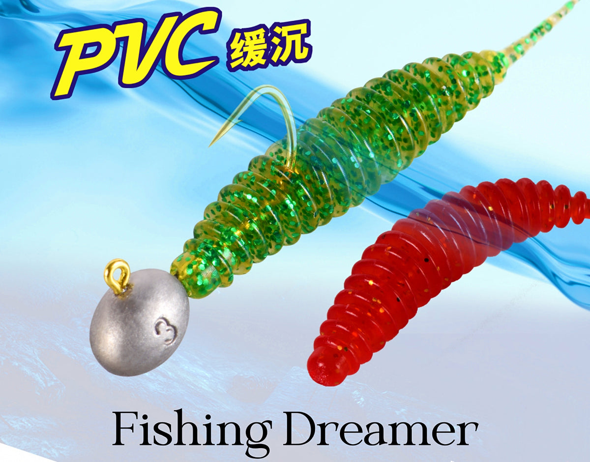 Pin Tail Soft Plastic Grub, 5 cm (2 in) 1 g, Slow Sink – product photo
