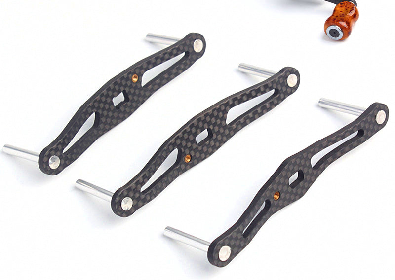 Carbon Fiber Baitcasting Reel Handle Arm, 95/100 mm – product photo