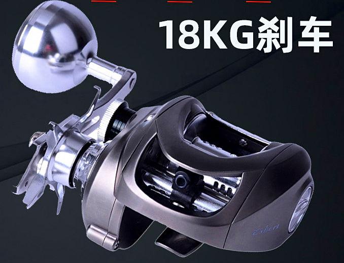 Metal Round Baitcasting Reel for Slow Pitch Jigging – product photo