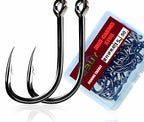 Iseni Hooks, Barbed High-Carbon Steel, Sizes #3–#15 – product photo