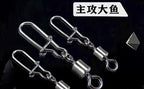 Stainless Steel Safety Pin Snap with Figure-8 Ring, Quick Change – product photo