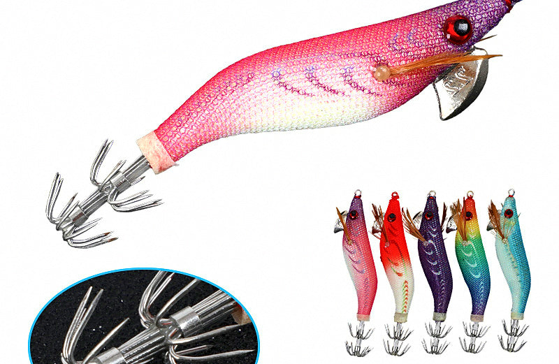 Squid Jig Shrimp Lure, Big Mouth Style – product photo