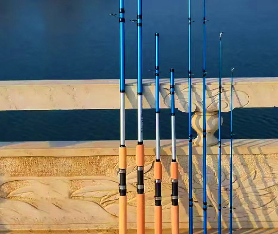 Fiberglass Telescopic Boat Rod, 1.8–3.0 m (6–10 ft) – product photo