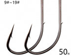 Long Shank Barbed Bait Hooks, Bulk Pack – product photo