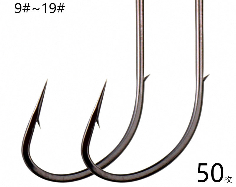 Long Shank Barbed Bait Hooks, Bulk Pack – product photo