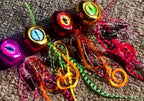 Plated Slow Pitch Jig with Skirt & Hook, 40–200 g (1.4–7.1 oz) – product photo