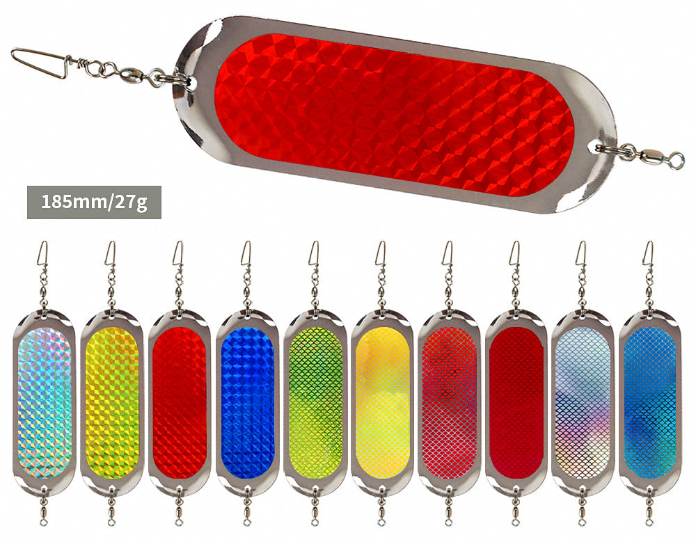 Stainless Steel Trolling Flasher / Dodger for Salmon – product photo