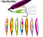 Glow Metal Jig with Double Hooks, 60–100 g (2.1–3.5 oz) – product photo