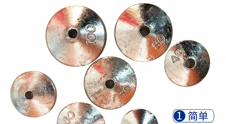 Hollow Cone Flip Sinker for Surf Casting, 5–200 g (0.2–7 oz) – product photo