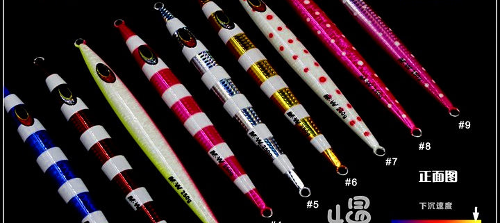 Long Slow Pitch Jig, 100–400 g (3.5–14.1 oz) – product photo