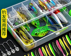 Lure Kit with Tackle Box – Minnows, Spoons, Soft Baits – product photo