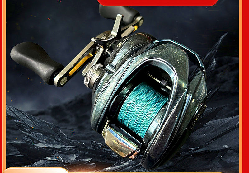 3D Textured Reel Wrap Film for Round Baitcasting Reels – product photo