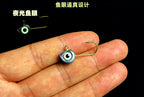 Glow Red Eye Lead Jig Head Hooks, 10 pcs, 2–7 g (0.07–0.25 oz) – product photo