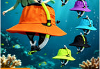 Sun Bucket Hat with Snorkel Slot, One Size 56-60 cm – product photo