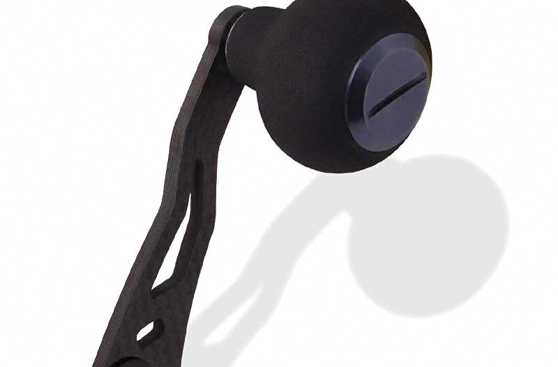 Carbon Fiber Baitcasting Reel Handle, Single Arm, Left/Right – product photo