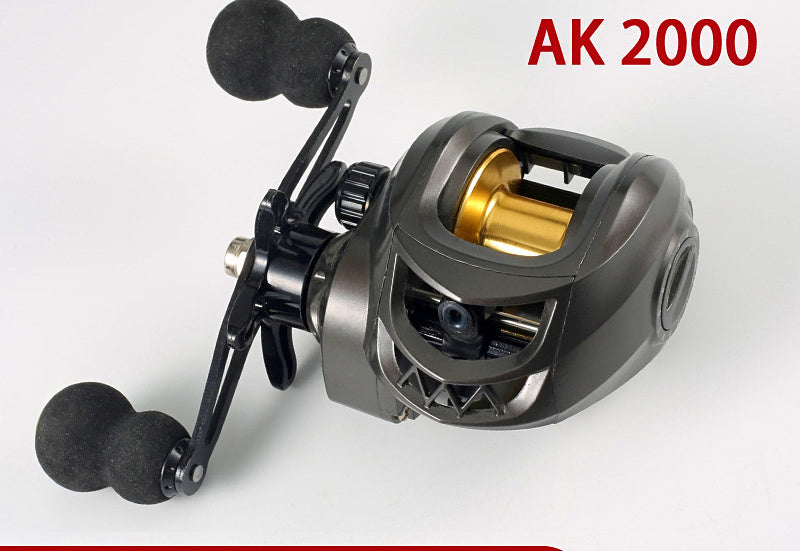 AK2000 Baitcasting Reel, 18+1 Bearings, Left or Right Hand – product photo