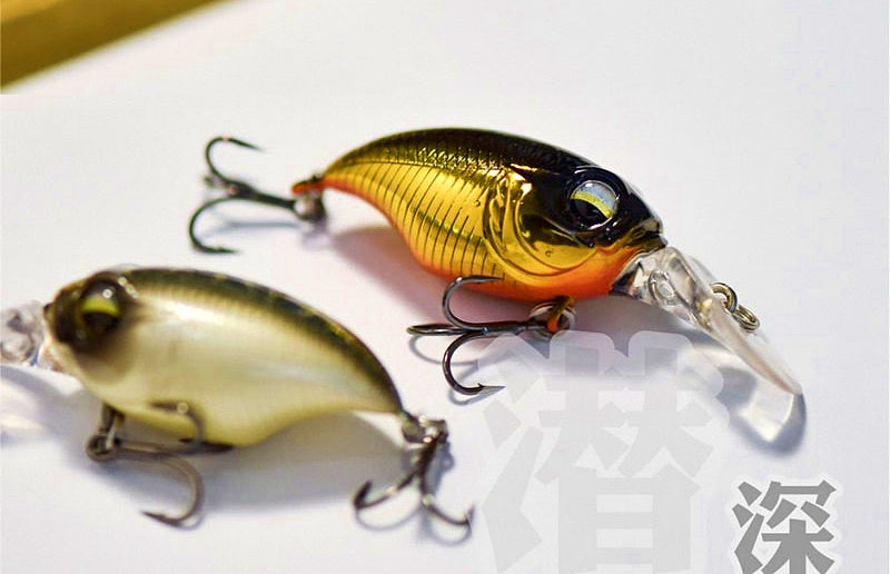 Floating Deep Diving Minnow Lure, 37 mm (1.5 in), 5.7 g (0.2 oz) – product photo