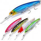 Floating Minnow Trolling Lure, 32–74 g (1.1–2.6 oz)