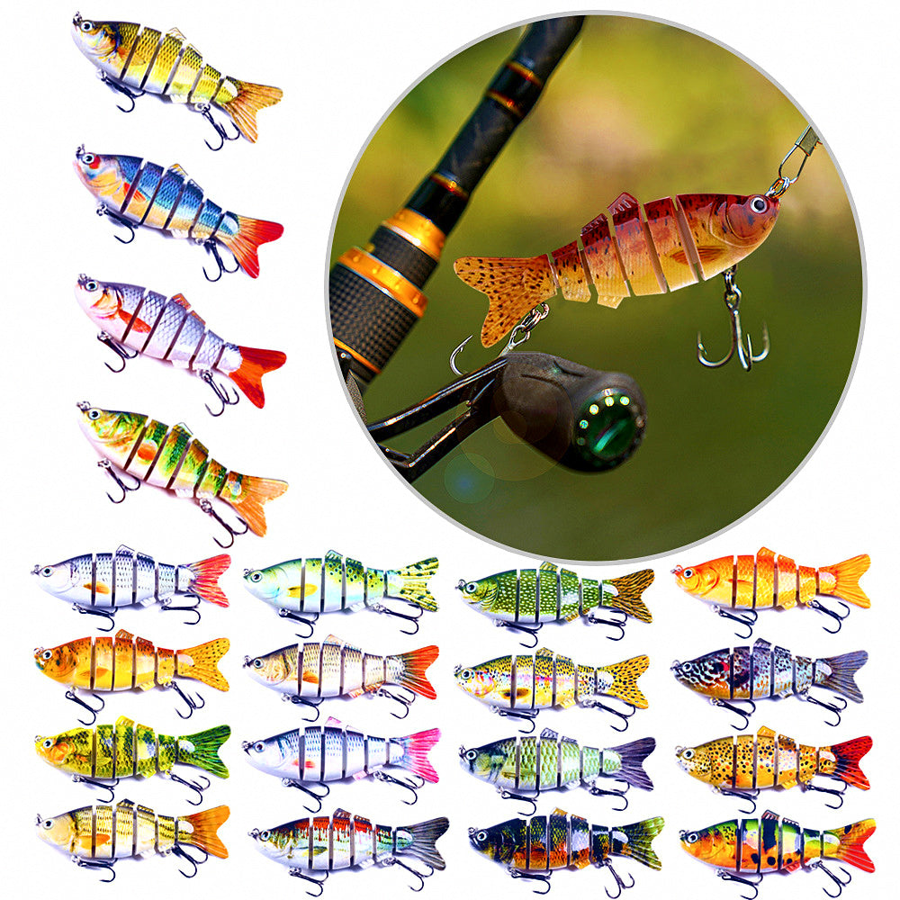 Multi-Jointed Swimbait Hard Bait, 10 cm 18 g (0.63 oz) – product photo