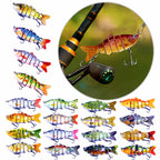 Multi-Jointed Swimbait Hard Bait, 10 cm 18 g (0.63 oz) – product photo