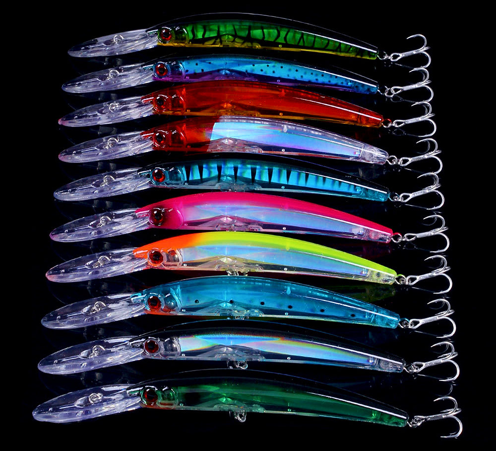 Long Lip Minnow Hard Bait, 23 g (0.8 oz) Slow Sinking – product photo