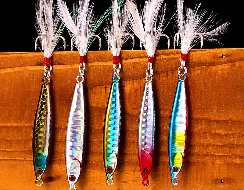 Casting Metal Jig with Hook, 15 g (0.5 oz) & 20 g (0.7 oz) – product photo
