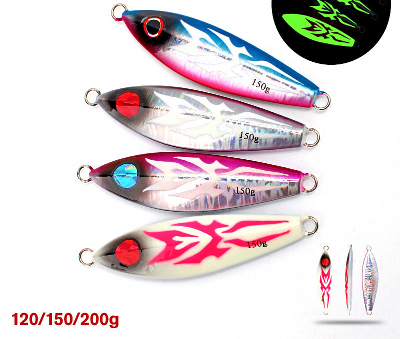 Slow Pitch Jig, 120–200 g (4.2–7.1 oz), Glow Option – product photo