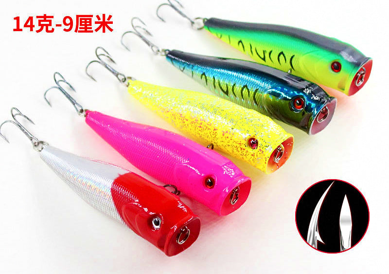 Topwater Popper Lure, 9 cm (3.5 in), 14 g (0.5 oz) – product photo