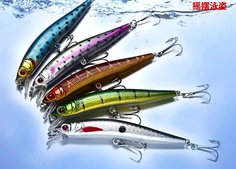 Floating Minnow Lure with Rattle, 8 g (0.28 oz) – product photo